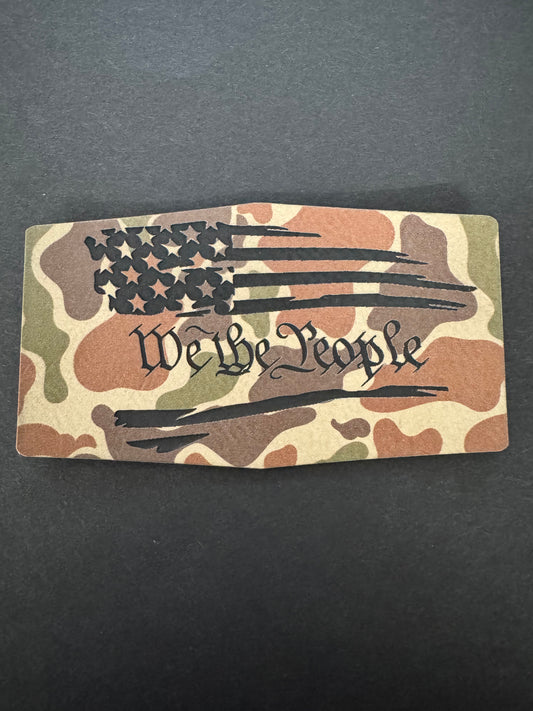 We The People Flag Patch