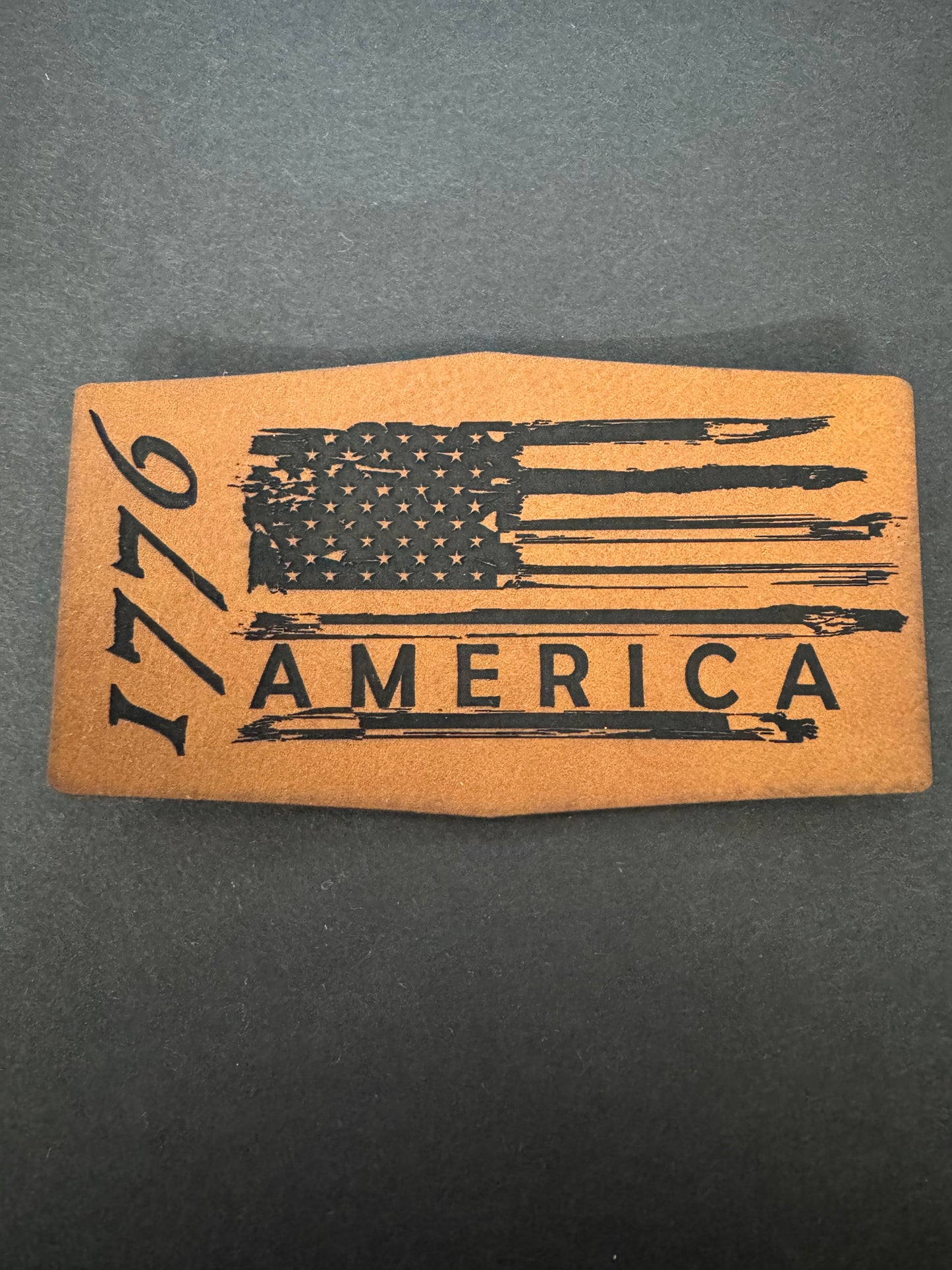 1776 America Flag Patch