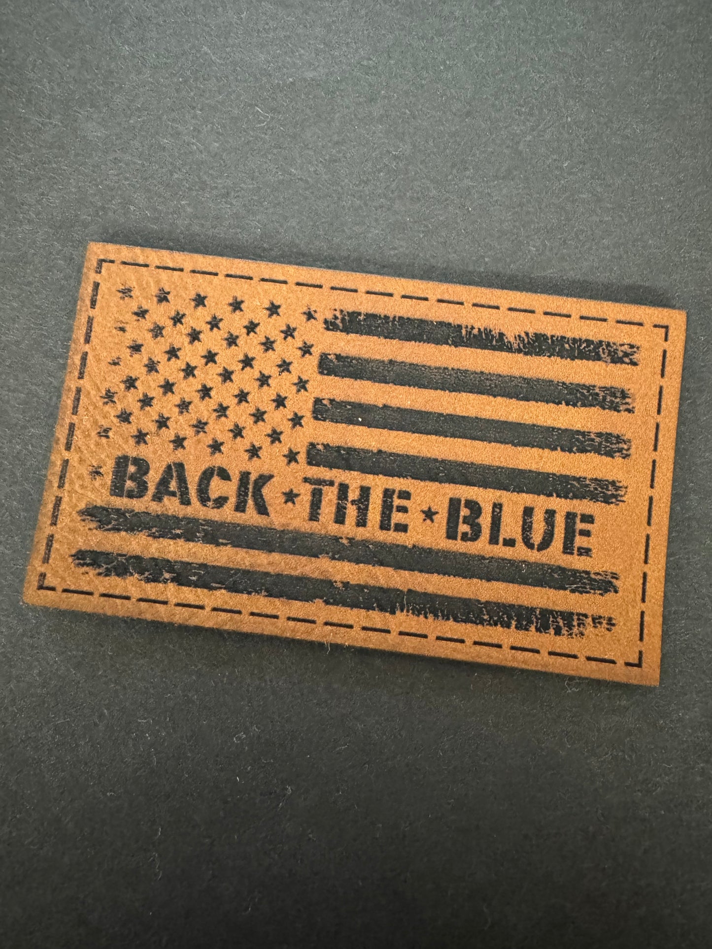 Back The Blue Patch