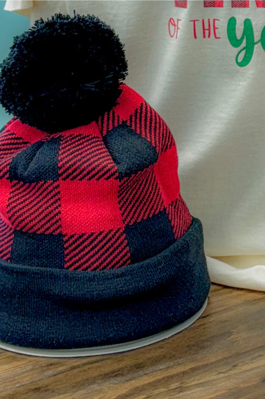 Buffalo Plaid Beanie